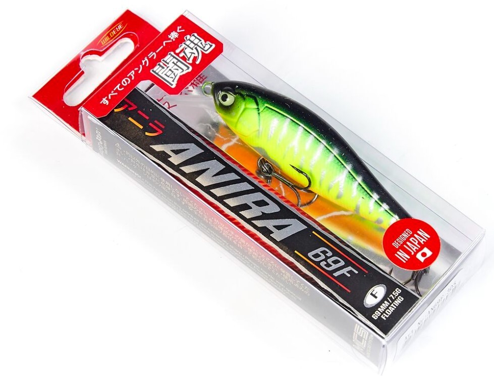 Воблер Lucky John Anira 69F 305 7,5 гр Pro Series  AN69F-305 — крупный план
	                                    2