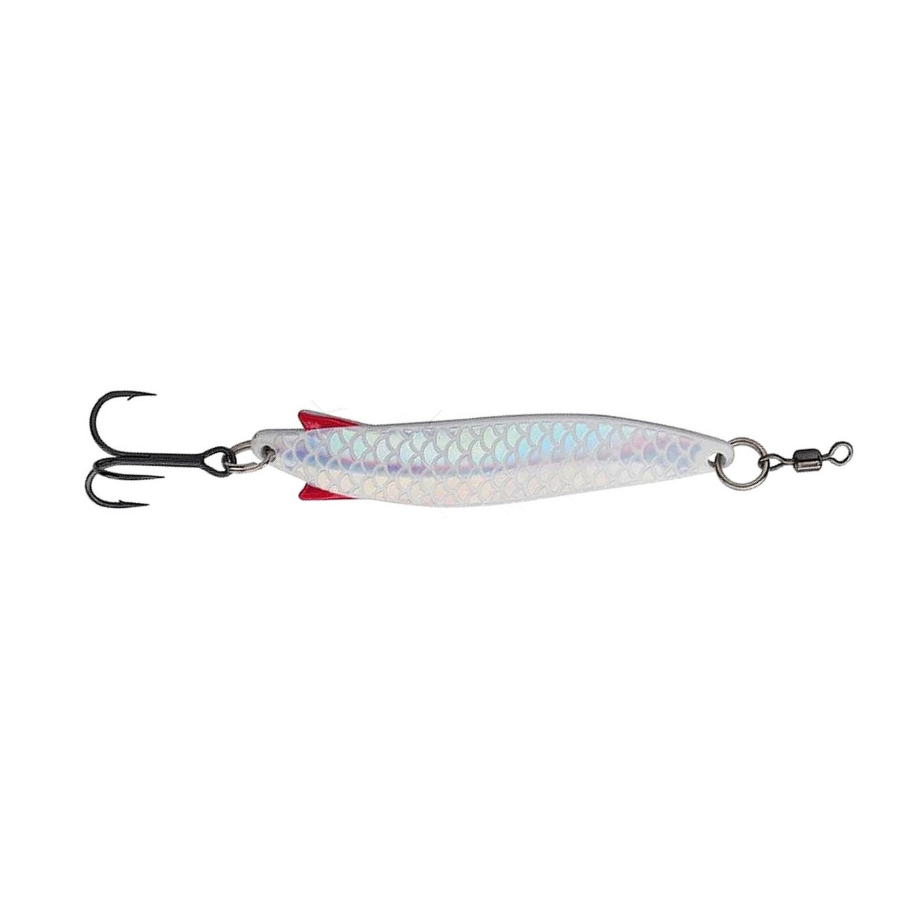 Колеблющаяся Блесна Abu Garcia Toby 10 10 гр 57 мм White Flash LF — характеристики,  особенности конструкции