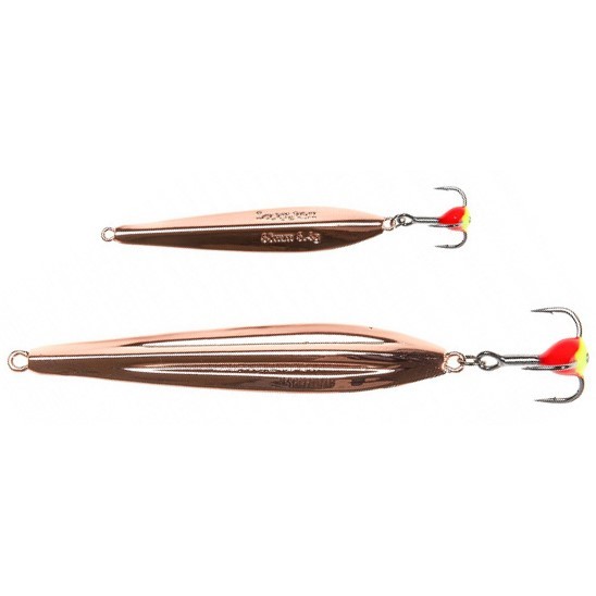 Зимняя Блесна Lucky John Fin Blade 2,4 гр 40 мм C С цепочкой и тройником  LJFB40-C — характеристики,  особенности конструкции