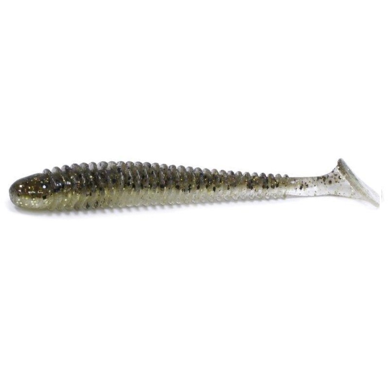 Силиконовая приманка Keitech Swing Impact 4.5 114 мм 6 шт 417 Gold Flash Minnow — характеристики,
	                                    особенности конструкции
