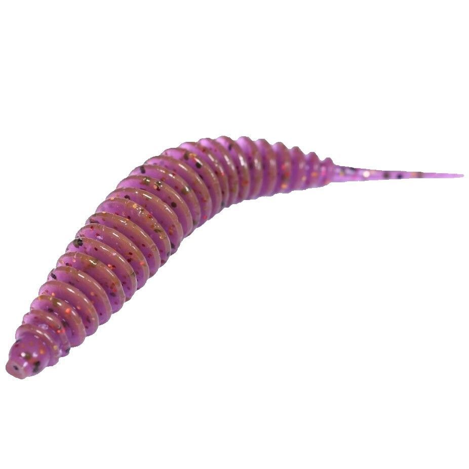 Силиконовая приманка Lucky John Trick Ultraworm 1.4in 35 мм 12 шт S13 Pro Series  140192-S13 — крупный план
	                                    1