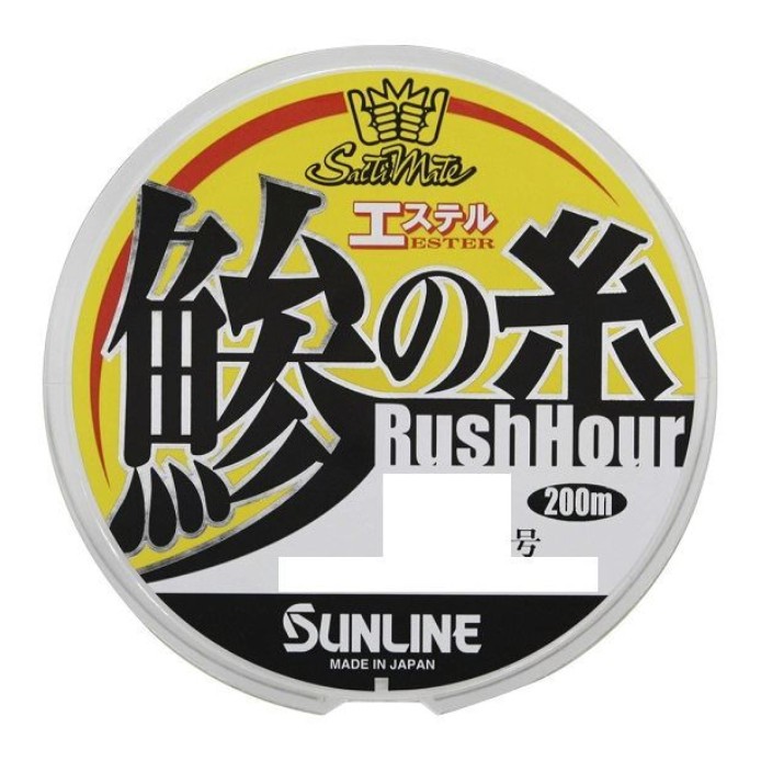 Леска монофильная Sunline SM Aji No Ito Rush Hour HG 200 м 0,104 мм  PE# 0.4 — характеристики,
	                                    особенности конструкции