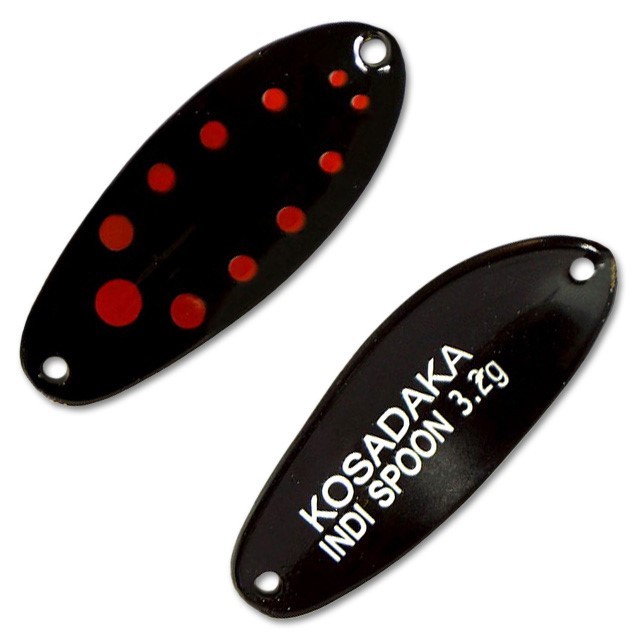 Колеблющаяся Блесна Kosadaka Trout Police Indi Spoon 3,2 гр 32 мм D75   TL-IS-D75 — характеристики,
	                                    особенности конструкции