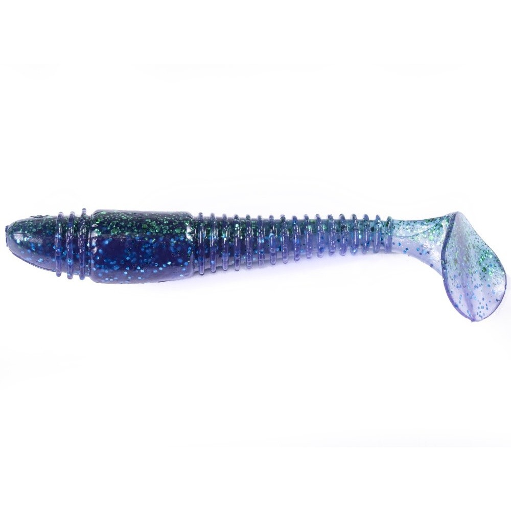 Силиконовая приманка Lucky John Tioga Fat 3.9in 100 мм 5 шт Z13 Pro Series  140146-Z13 — крупный план
	                                    1