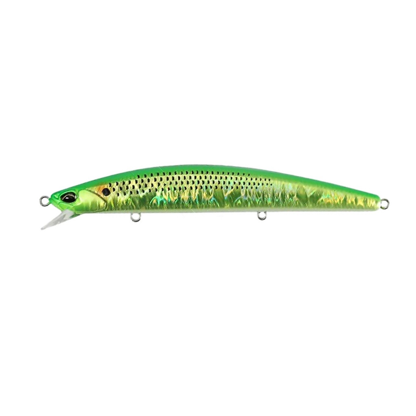Воблер DUO Tide Minnow Sprat 140SF CPA3512 Inakko Lime Chart 24,5 гр   DUO-69008 — характеристики,  особенности конструкции