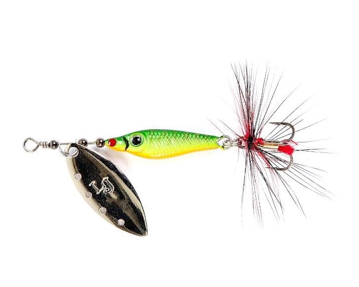 Вращающаяся Блесна Lucky John Trian Blade Long 12 гр 008   LJTBL12-008 — характеристики,
	                                    особенности конструкции