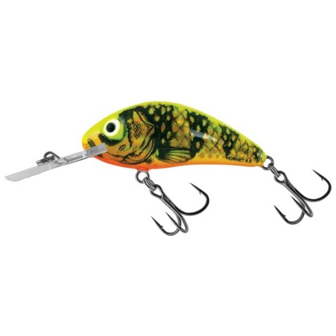 Воблер Salmo Hornet Rattlin F 04.5 GFP 6 гр   QRH003 — характеристики,
	                                    особенности конструкции