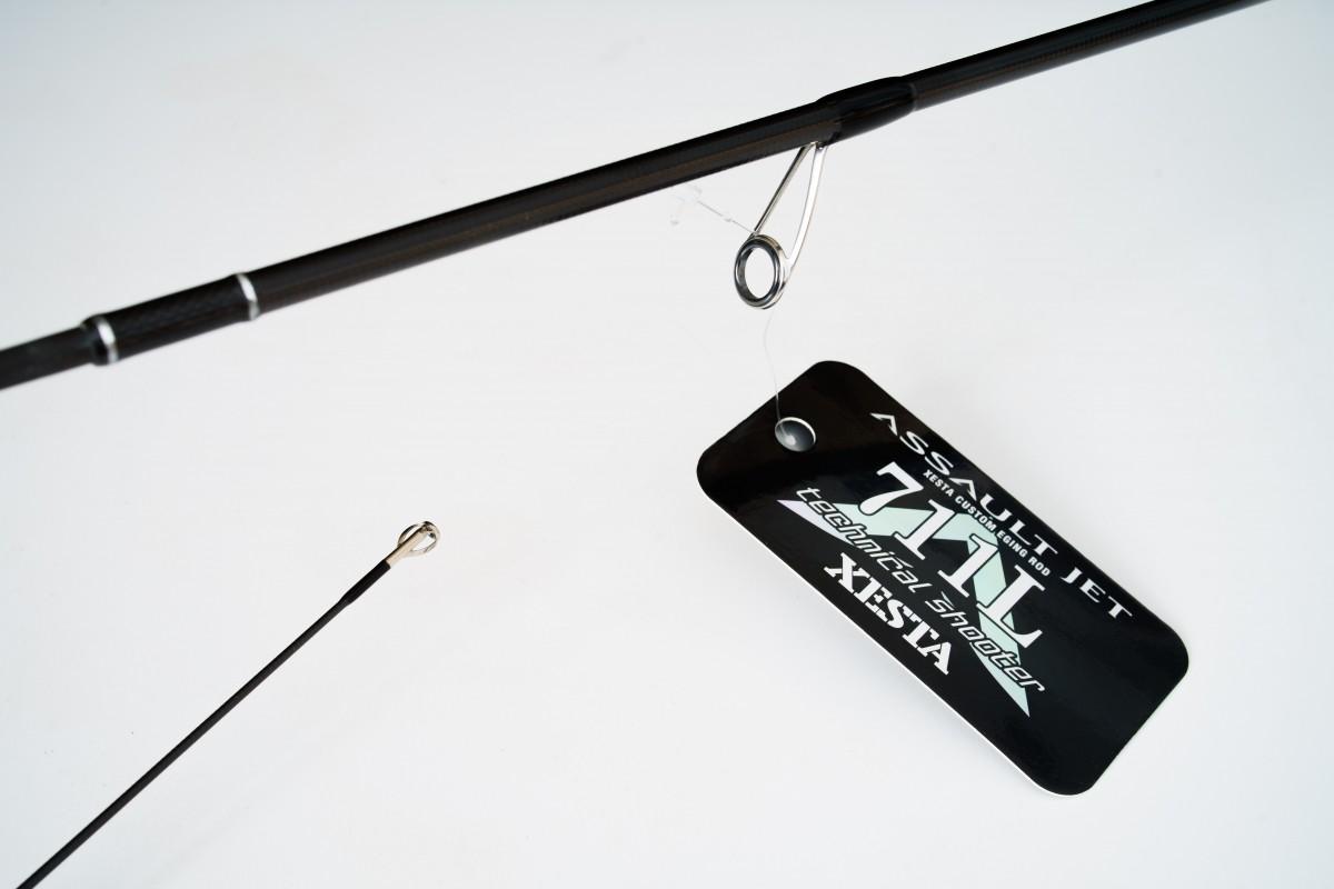 Спиннинг Xesta Assault Jet 711L 241 см 3 - 20 гр  Technical Shooter, 1.8-3.5 Egi  XAJ-711L — крупный план
	                                    3