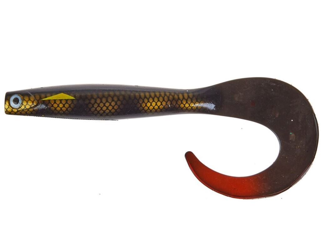 Силиконовая приманка Lucky John Kubira Fire Tail 7.0in 180 мм 1 шт PG38 3D BBS Series  140436-PG38 — характеристики,
	                                    особенности конструкции