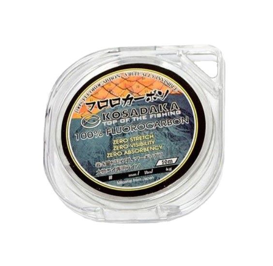 Флюорокарбон Kosadaka Super Line Zero 50 м 0,14 мм    FCSLZ-50-014 — характеристики,
	                                    особенности конструкции
