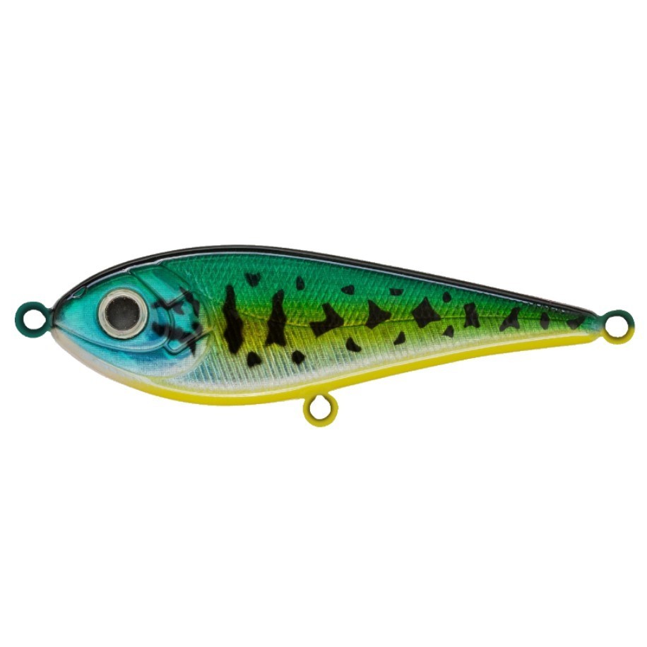 Воблер Strike Pro Buster Jerk Sinking 945V Venom Perch 75 гр   EG-048#945V — характеристики,
	                                    особенности конструкции