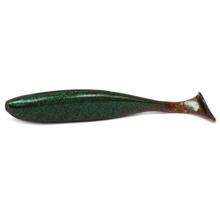 Силиконовая приманка Keitech Easy Shiner 3 76 мм 10 шт 302 Plum Green FLK — характеристики,
	                                    особенности конструкции
