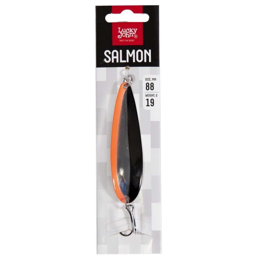 Колеблющаяся Блесна Lucky John Salmon 19 гр 88 мм 002   LJSAL019-002 — крупный план
	                                    3