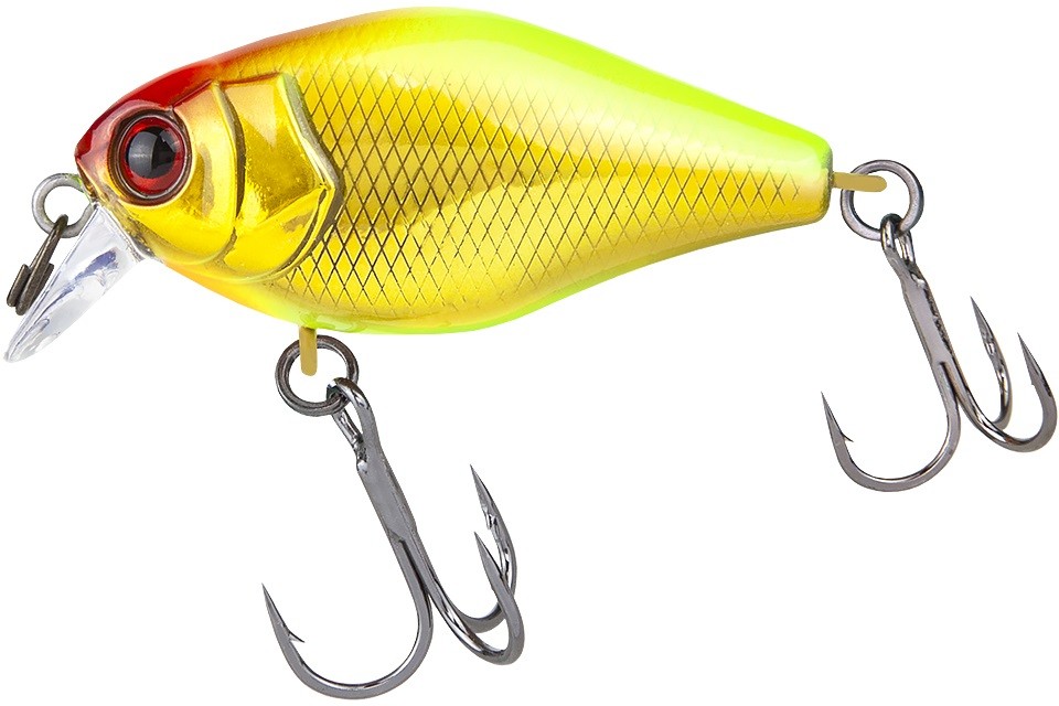 Воблер Jackall Chubby 41 SR Gold & Chartreuse 5,5 гр — характеристики,
	                                    особенности конструкции