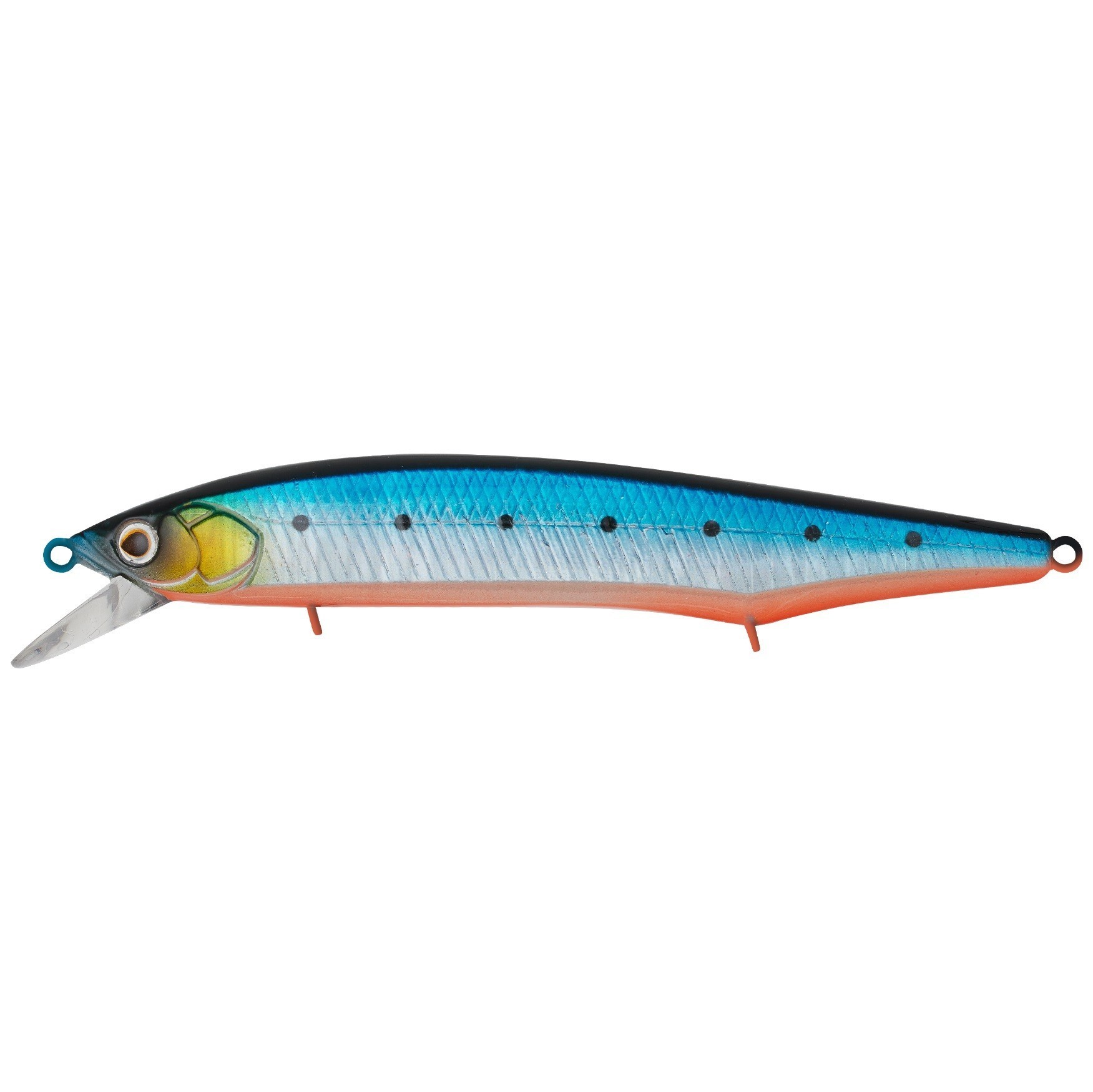 Воблер Strike Pro Intriger 180SP A234-SBO-LU Blue Back Silver OB Fluo 80,5 гр   EG-194XL-SP#A234-SBO-LU — характеристики,
	                                    особенности конструкции