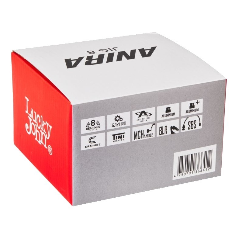 Катушка Lucky John Anira Jig 8 4500FD  20  LJ-8145FD — крупный план
	                                    5