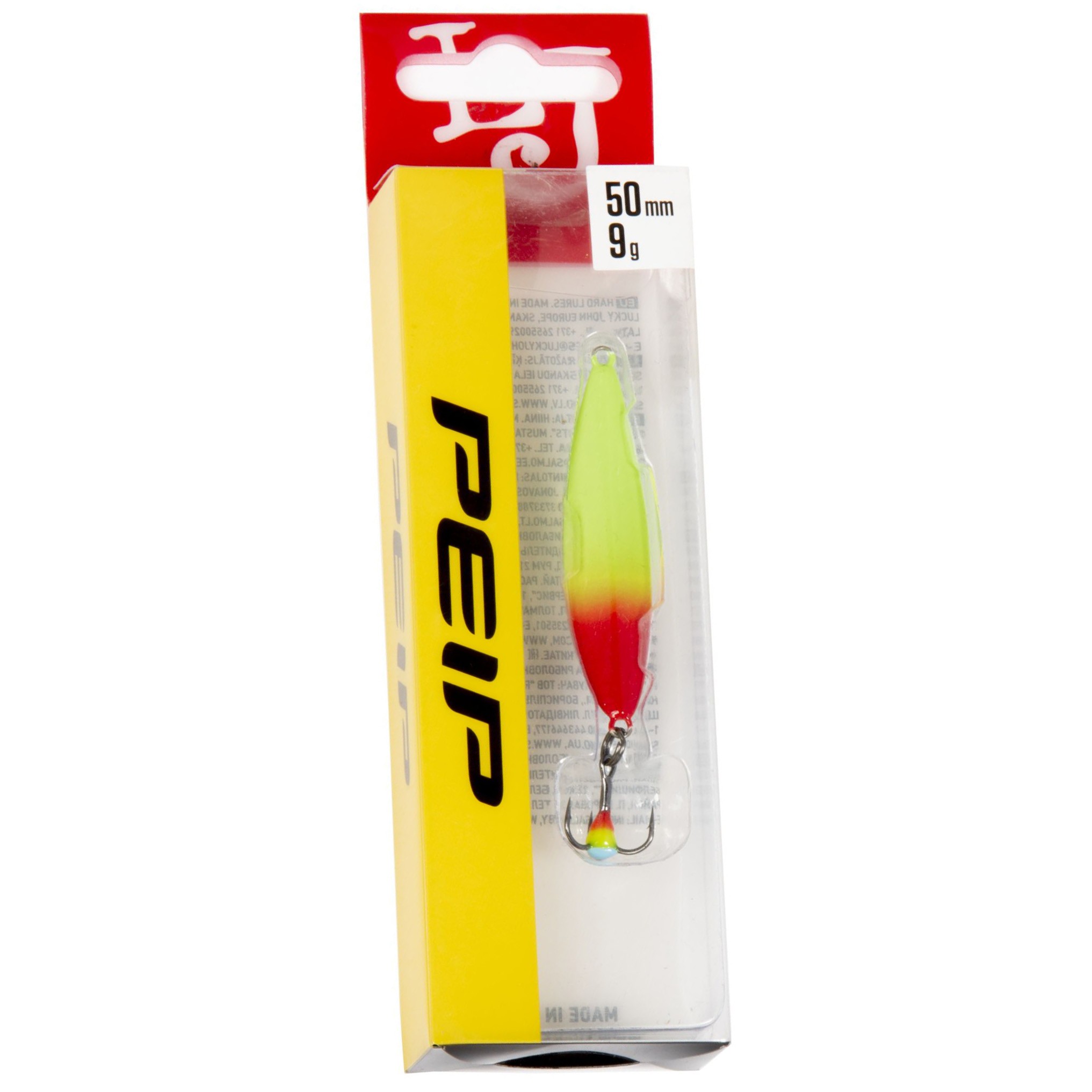 Зимняя Блесна Lucky John Peip 9 гр 50 мм A   LJPE50-A — крупный план
	                                    1