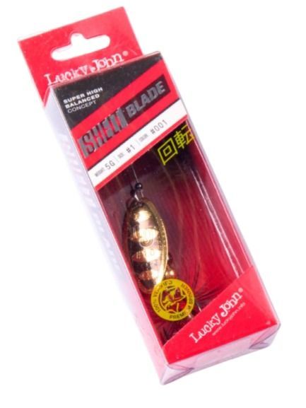 Вращающаяся Блесна Lucky John Shelt Blade №1 5 гр 001   LJSB01-001 — крупный план
	                                    2