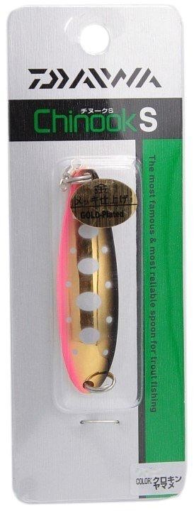 Колеблющаяся Блесна Daiwa Chinook S 21 21 гр 60 мм Kurokin Yamame — крупный план
	                                    1