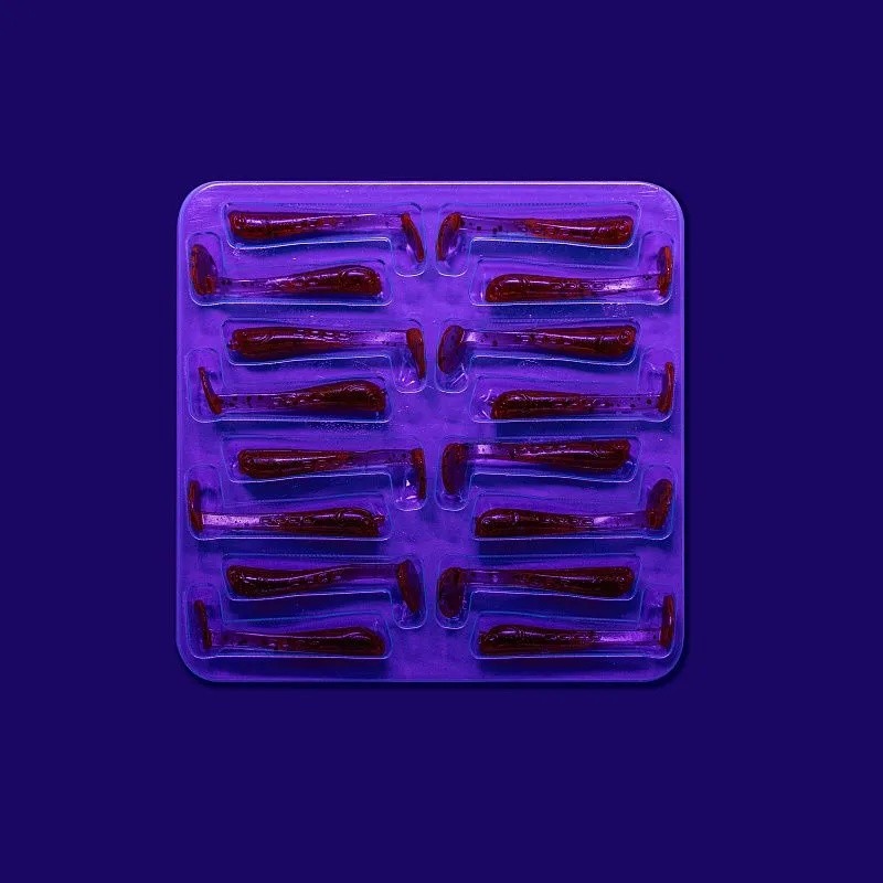 Силиконовая приманка CF Company Nano Minnow 1.1 28 мм 16 шт 26   68-27-26-6 — крупный план
	                                    2