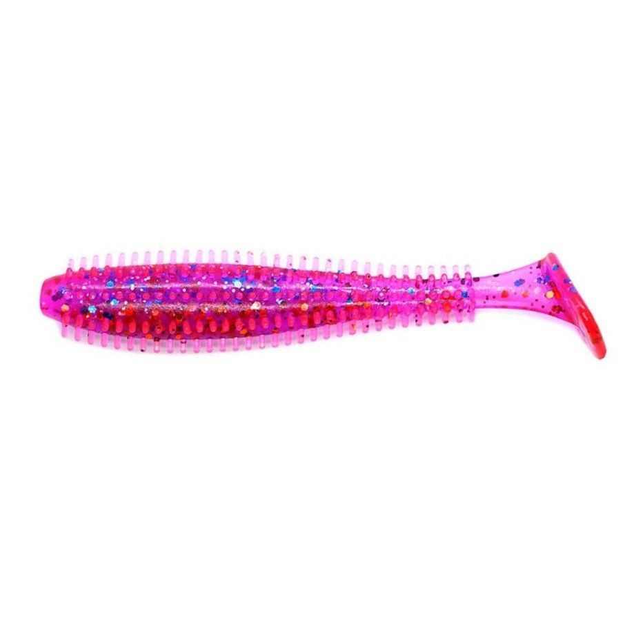 Силиконовая приманка Kosadaka Spikey Shad 90 90 мм 9 шт FP   SSH-090-FP — характеристики,
	                                    особенности конструкции