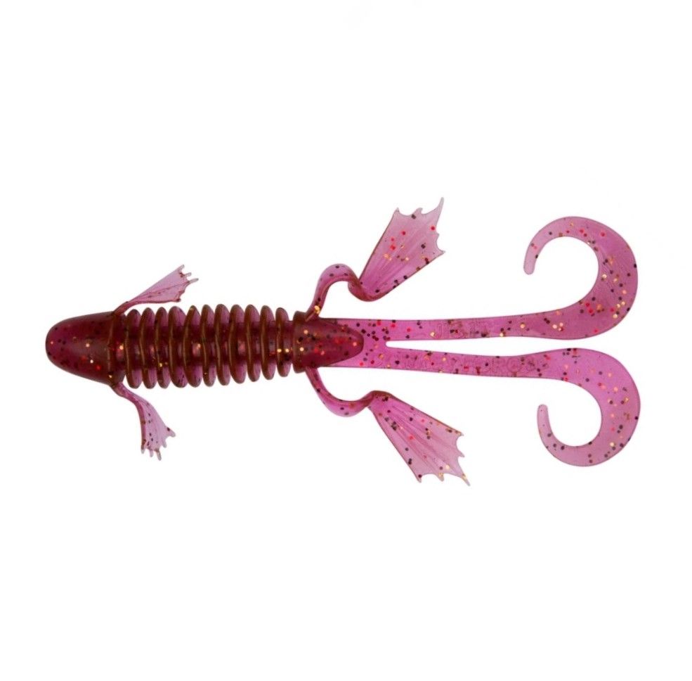 Силиконовая приманка Jig It Donkey Frog 3 75 мм 8 шт 016 Beet UV   JIDF75016S — характеристики,
	                                    особенности конструкции