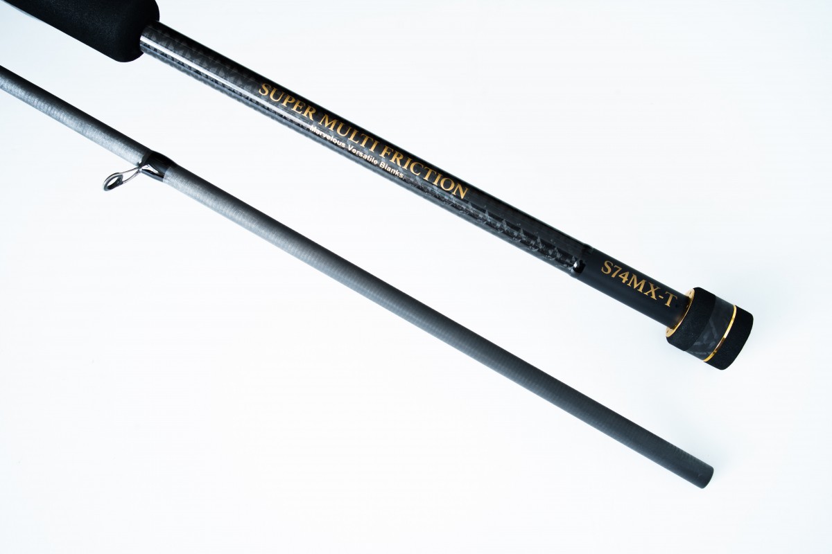 Спиннинг Xesta Black Star Extra Tuned S74MX-T 224 см 1 - 20 гр  Super Multi Friction  XBSET-S74MX-T — крупный план
	                                    5