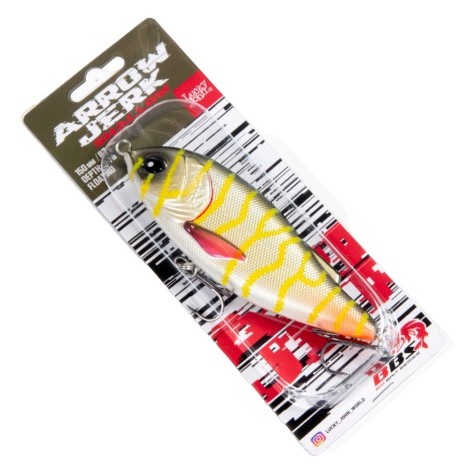 Воблер Lucky John Arrow Jerk 150F 031 87 гр BBS Original  LJO0515F-031 — крупный план
	                                    2
