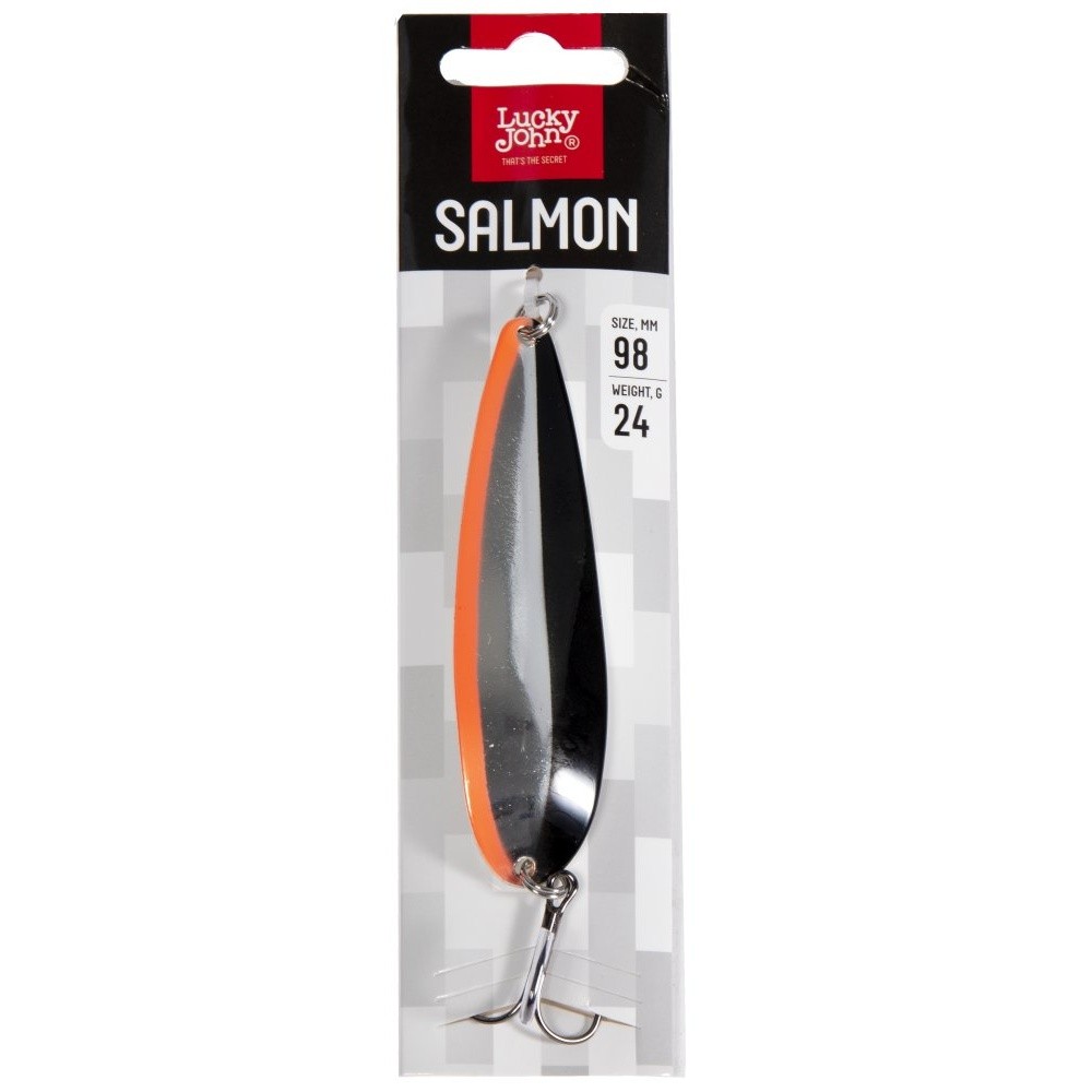 Колеблющаяся Блесна Lucky John Salmon 24 гр 98 мм 002   LJSAL024-002 — крупный план
	                                    3