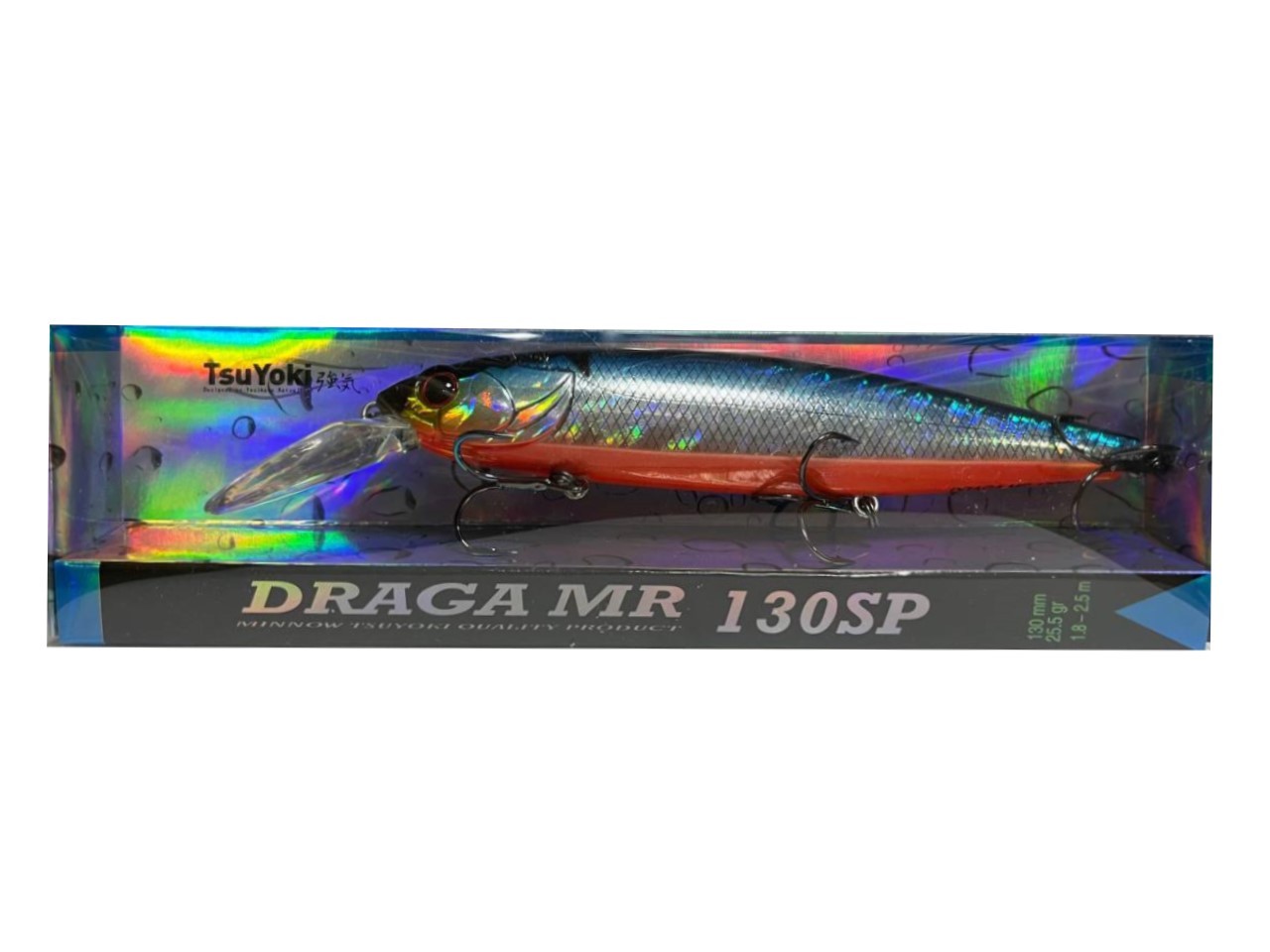 Воблер TsuYoki Draga MR 130SP 014R 25,5 гр — крупный план
	                                    1