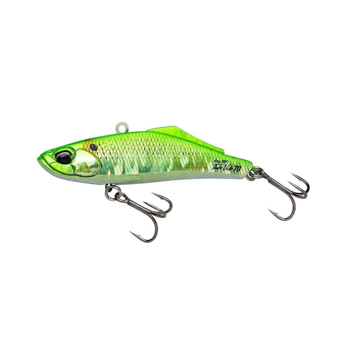 Воблер DUO Bayruf Tide Vib 70 #CPA3512 Inakko Lime Chart 15,5 гр   DUO-79892 — характеристики,  особенности конструкции