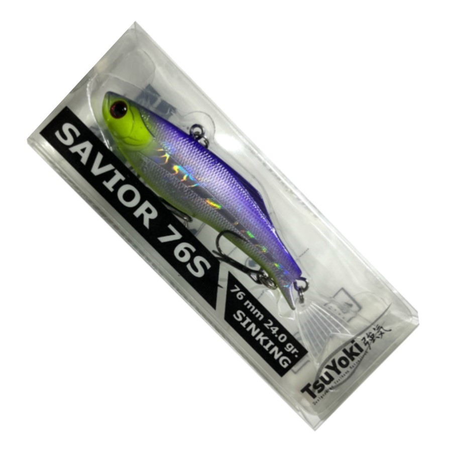 Воблер TsuYoki Savior 76S HUM 24 гр — крупный план
	                                    1