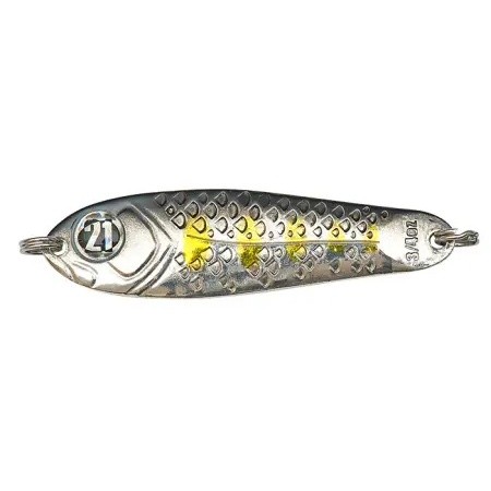 Колеблющаяся Блесна Pontoon 21 Paco 1/2oz 14 гр 55 мм S40-010 Golden Spots Yamame   P21-SP-PAC14-S40-010 — характеристики,  особенности конструкции