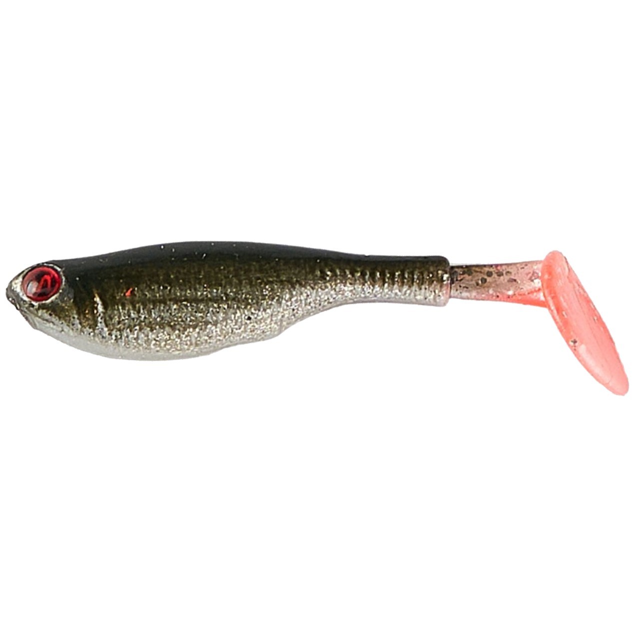 Силиконовая приманка Narval Mini Shad 7 70 мм 6 шт 046-Black Silver   NVLMS07046 — характеристики,  особенности конструкции