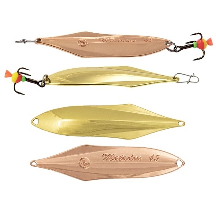 Зимняя Блесна ECOPRO Matador 4 гр 45 мм G/C   EPVJLMR45GC — характеристики,  особенности конструкции