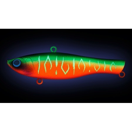 Воблер Strike Pro Beflap 75-24gr A230FS Watermelon Mat Tiger 24 гр   EG-259A-24g#A230FS — крупный план
	                                    1
