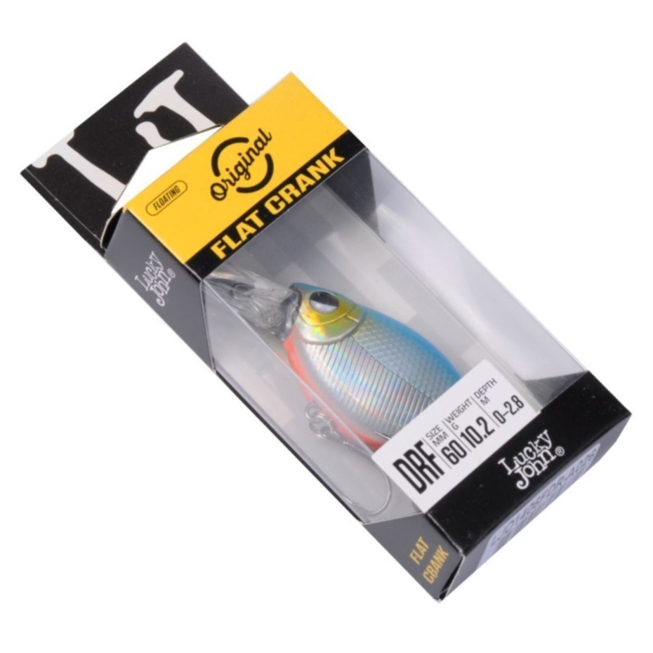 Воблер Lucky John Flat Crank DR 60F A026 10,2 гр Original  LJO1406FDR-A026 — крупный план
	                                    2