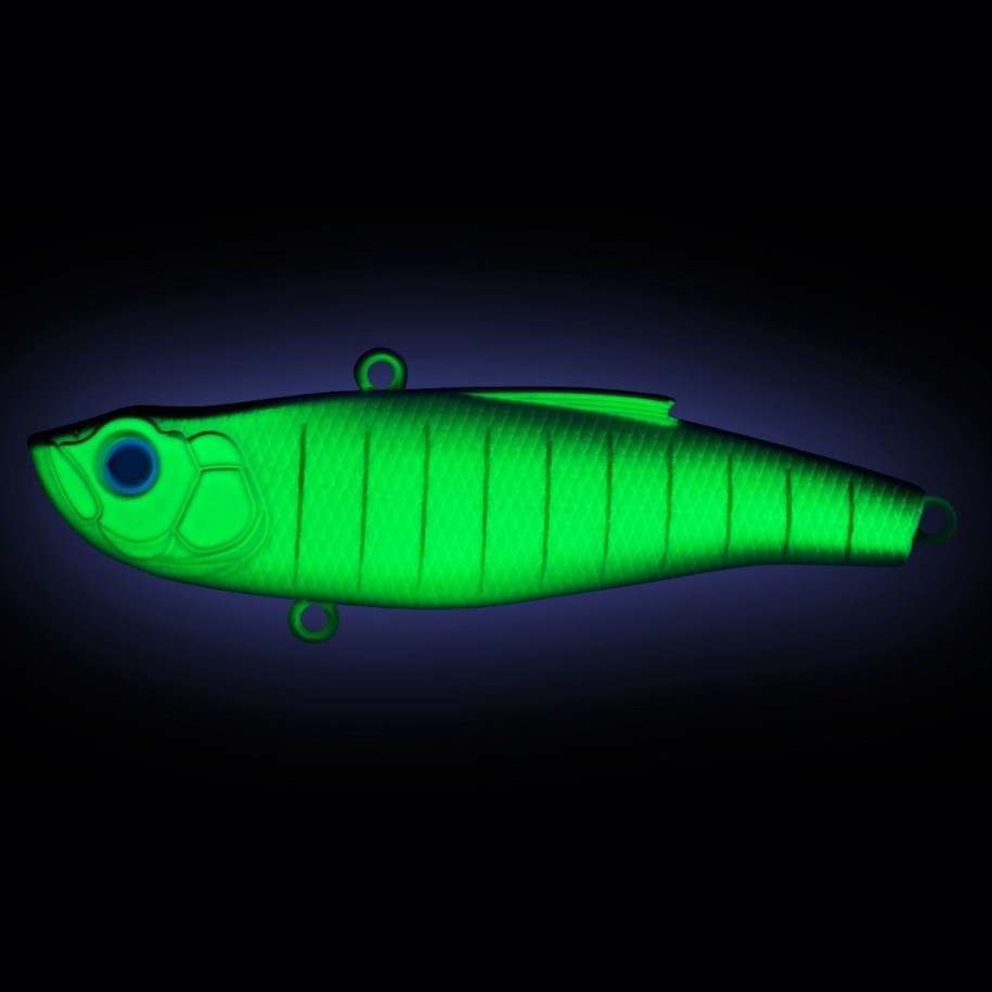 Воблер Strike Pro Jedi Rattler 80 597S Blue Mat Tiger 22,4 гр   SP-198S#597S — крупный план
	                                    1