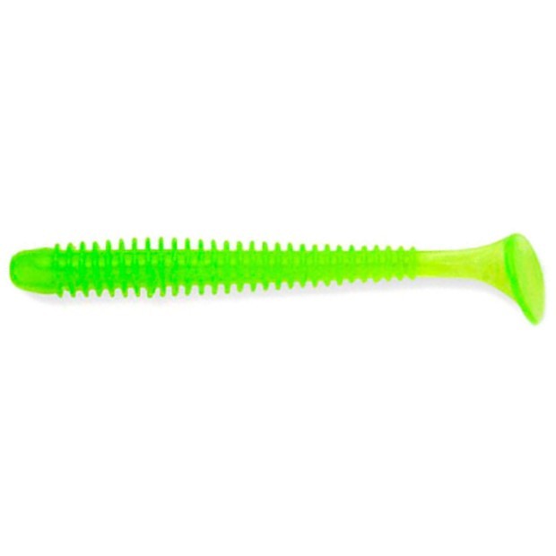 Силиконовая приманка Keitech Swing Impact 2 50 мм 12 шт 026 Clear Chartreuse Glow — характеристики,  особенности конструкции