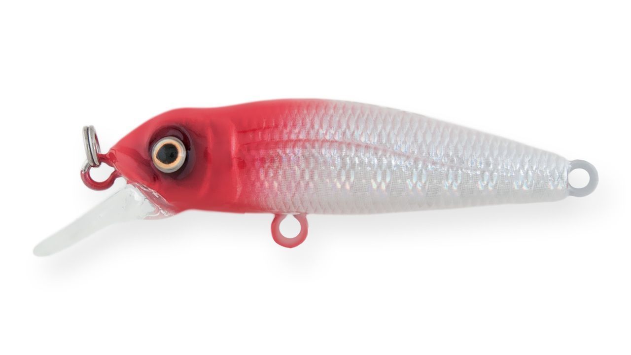 Воблер Strike Pro Midge 40 022PPP-713 Redhead Silver 2 гр   EG-074SP#022PPP-713 — характеристики,
	                                    особенности конструкции