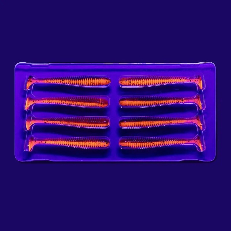 Силиконовая приманка CF Company Vibro Worm 2.5 63 мм 8 шт 8d   81-65-8d-6 — крупный план
	                                    1