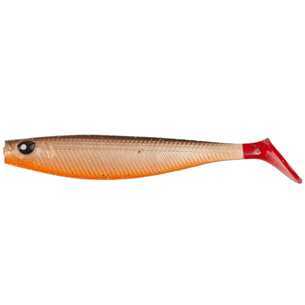 Силиконовая приманка Lucky John Red Tail Shad 5.0in 125 мм 3 шт PG18 3D Series  140427-PG18 — характеристики,
	                                    особенности конструкции