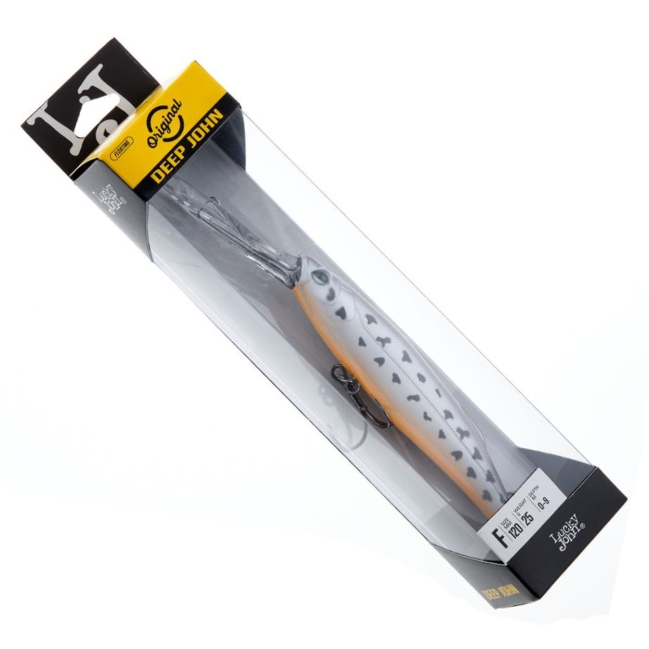 Воблер Lucky John Deep John 120F 004 25 гр Original  LJO0112F-004 — крупный план
	                                    2