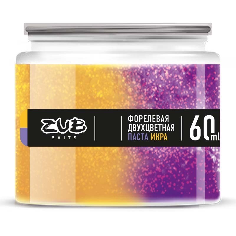 Паста ZUB Форель  Сыр 60 мл  Желтая/Фиолетовая   LWQ033 — характеристики,  особенности конструкции