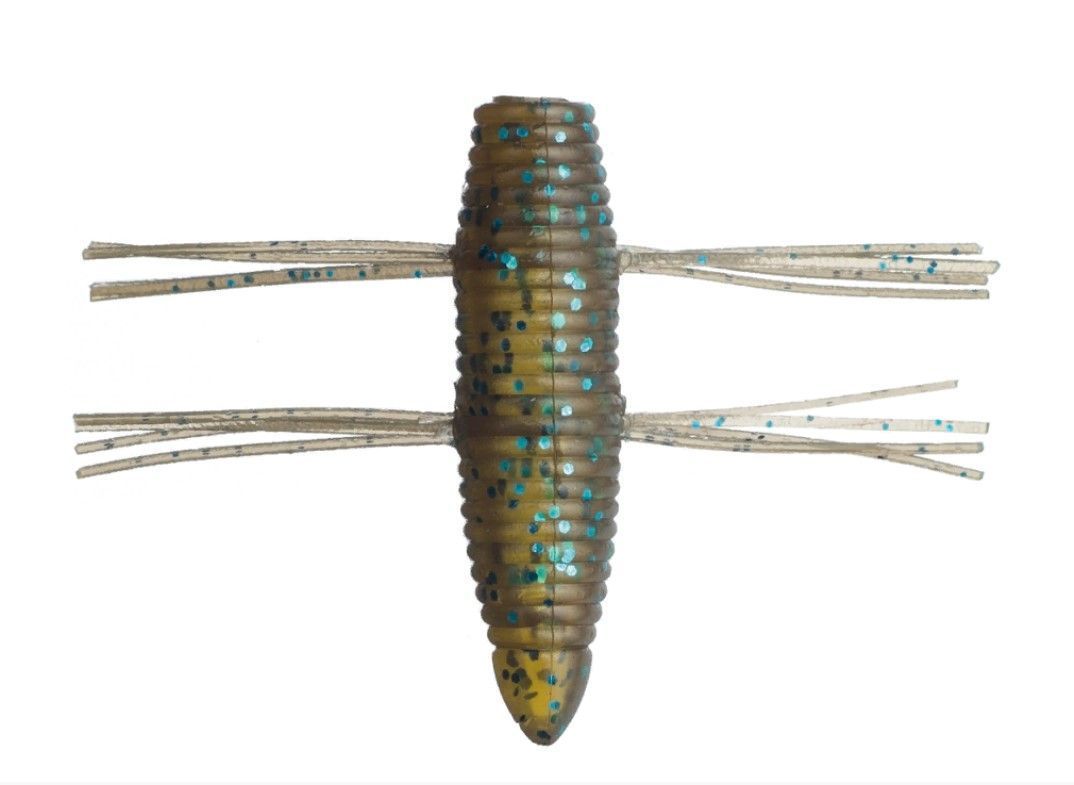 Силиконовая приманка Fish Arrow AirBag Bug 1.2 30 мм 6 шт 11-Gp Blue Flake   FAAB1211 — характеристики,  особенности конструкции