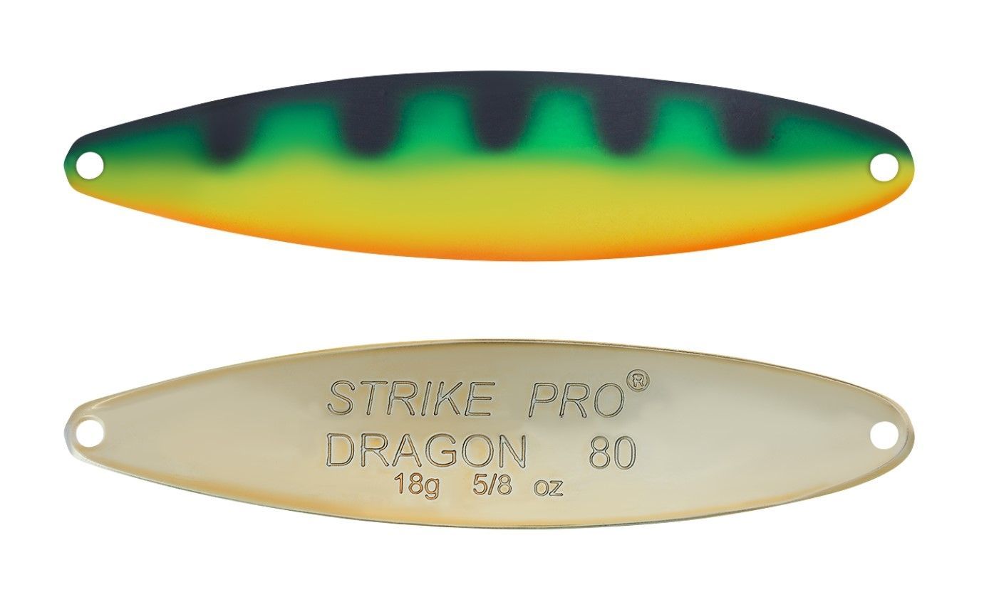 Колеблющаяся Блесна Strike Pro Dragon Double 80M 18 гр 80 мм A45E-GP   ST-07FD#A45E-GP — характеристики,  особенности конструкции