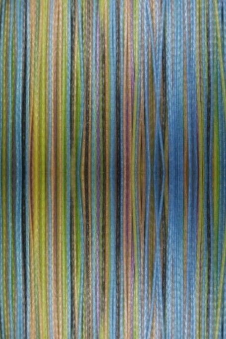 Плетеный шнур YGK X-Braid Upgrade Omnium X8 200 м  PE # 1,5 Multicolor 0,205 мм — крупный план
	                                    2