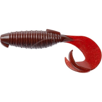 Силиконовая приманка Keitech Flapper Grub 4 101 мм 7 шт 006 Cola — характеристики,
	                                    особенности конструкции
