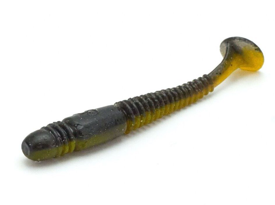 Силиконовая приманка Lucky John Tioga 3.9in 100 мм 5 шт T45 Pro Series  140104-T45 — крупный план
	                                    1