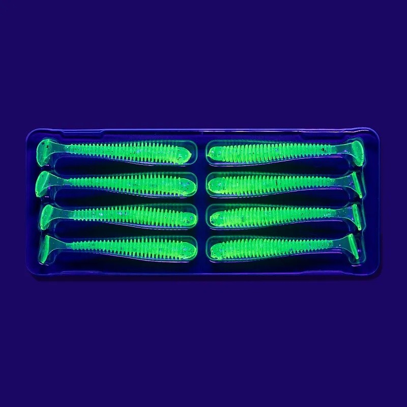 Силиконовая приманка CF Company Vibro Worm 2 50 мм 8 шт 54   3-50-54-6 — крупный план
	                                    2